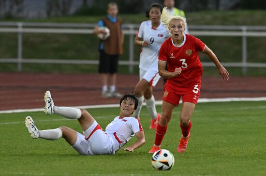 Russia Soccer Women Friendly Russia - North Korea