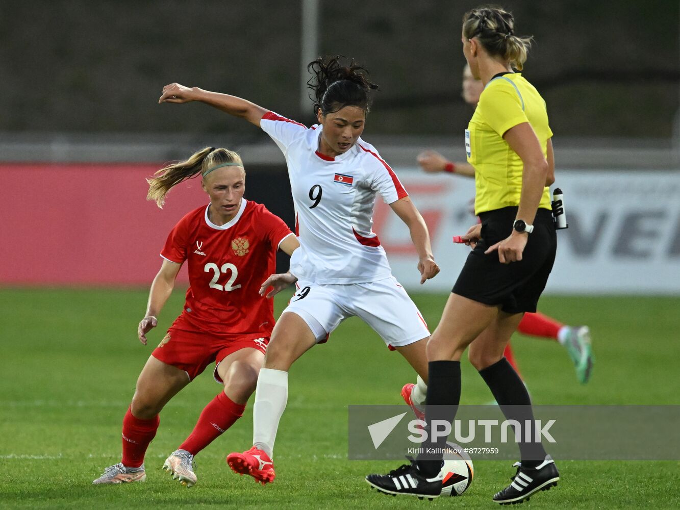 Russia Soccer Women Friendly Russia - North Korea