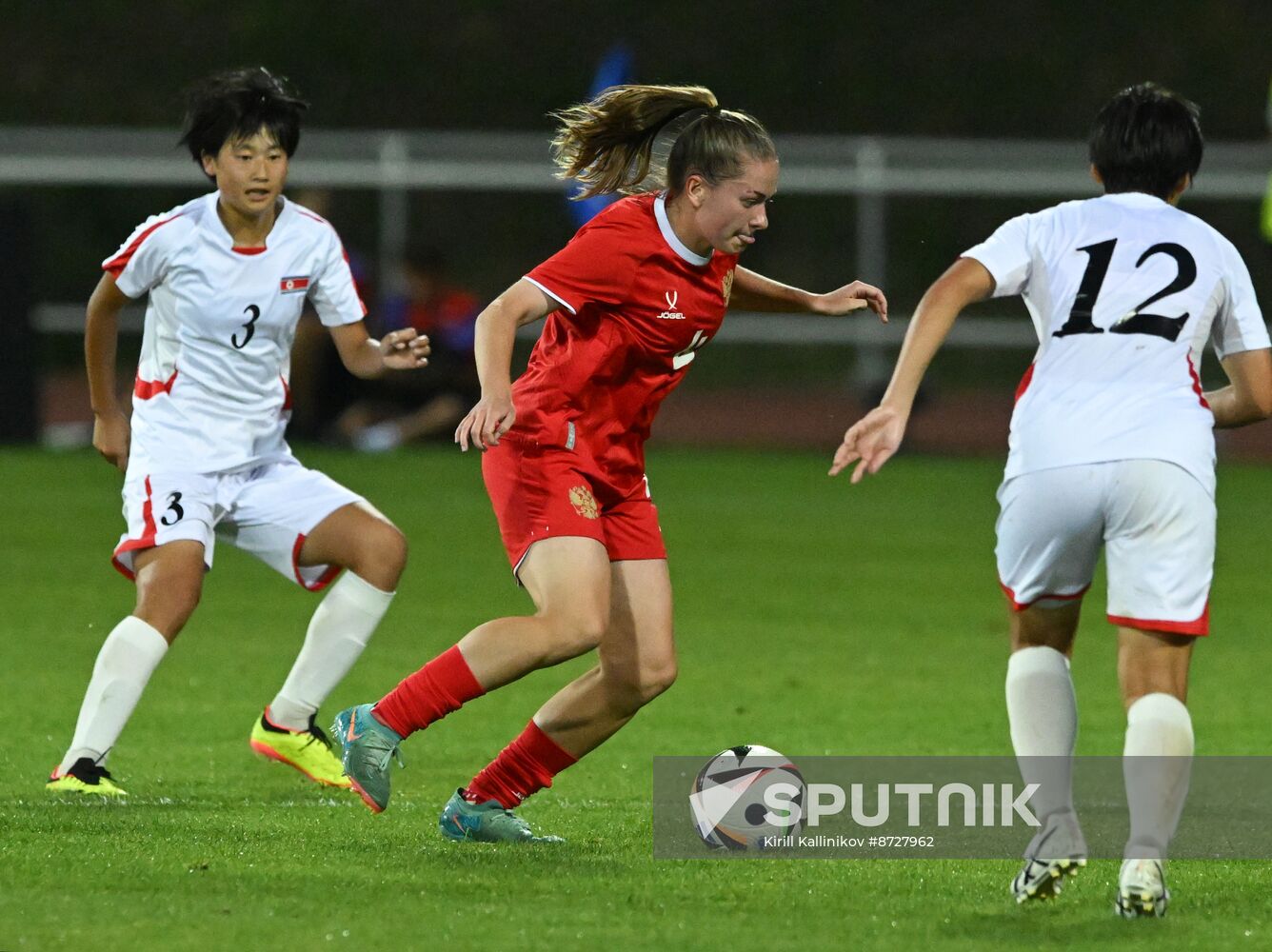 Russia Soccer Women Friendly Russia - North Korea