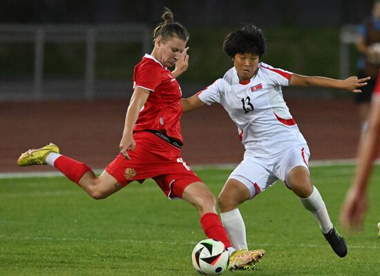 Russia Soccer Women Friendly Russia - North Korea