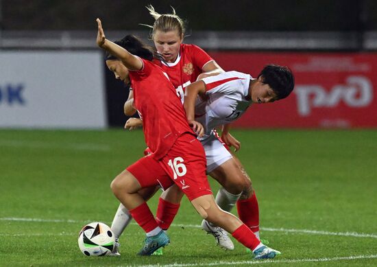 Russia Soccer Women Friendly Russia - North Korea