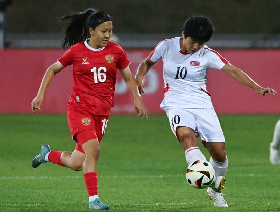 Russia Soccer Women Friendly Russia - North Korea