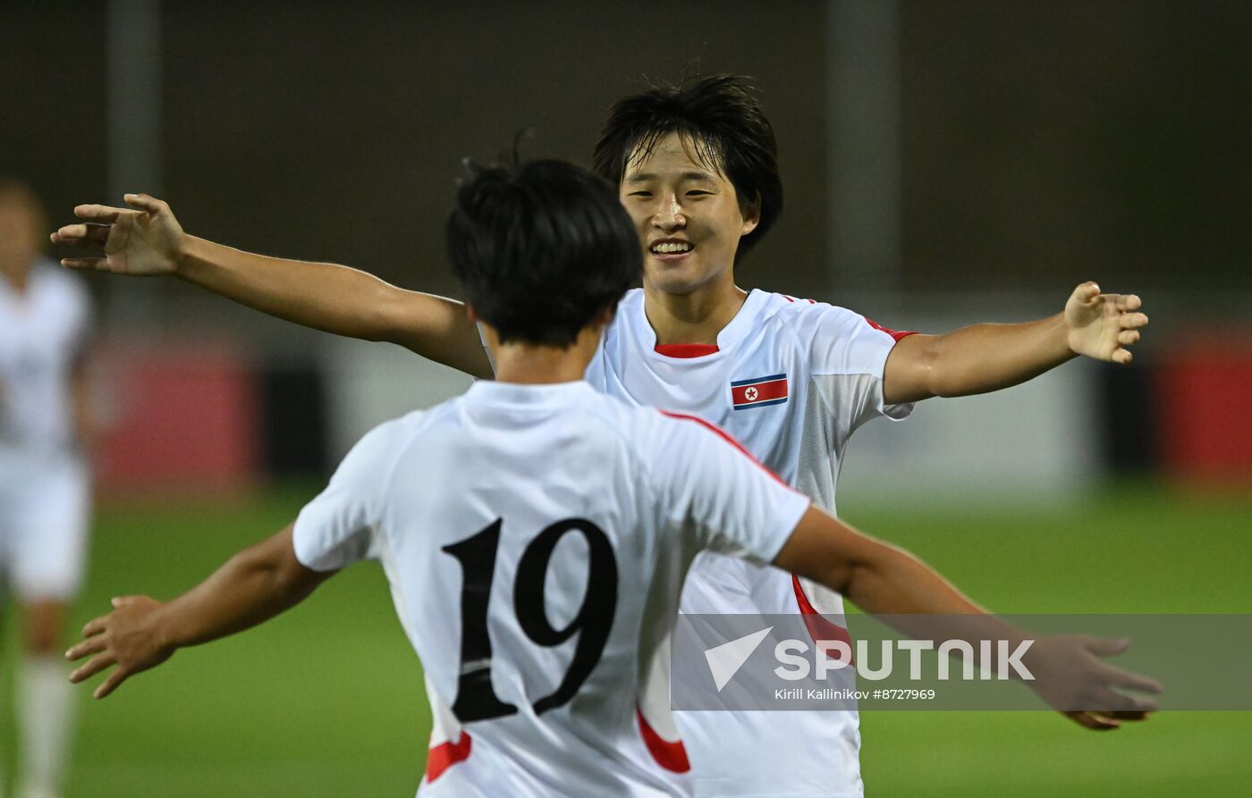 Russia Soccer Women Friendly Russia - North Korea