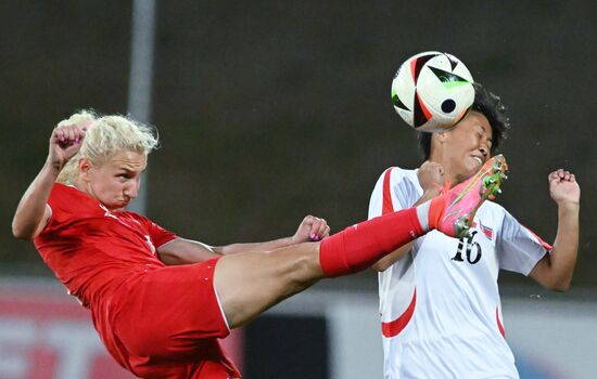 Russia Soccer Women Friendly Russia - North Korea