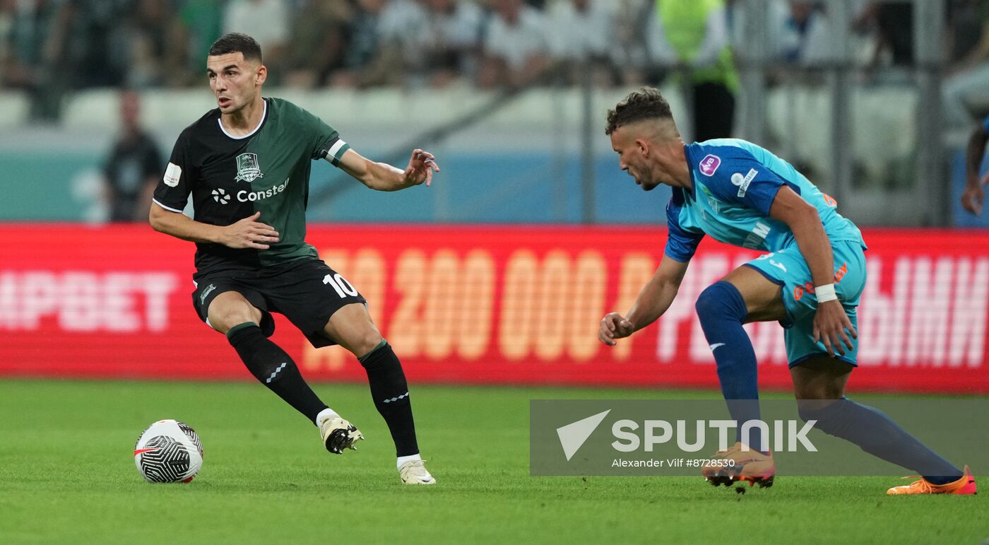 Russia Soccer Super Cup Zenit - Krasnodar