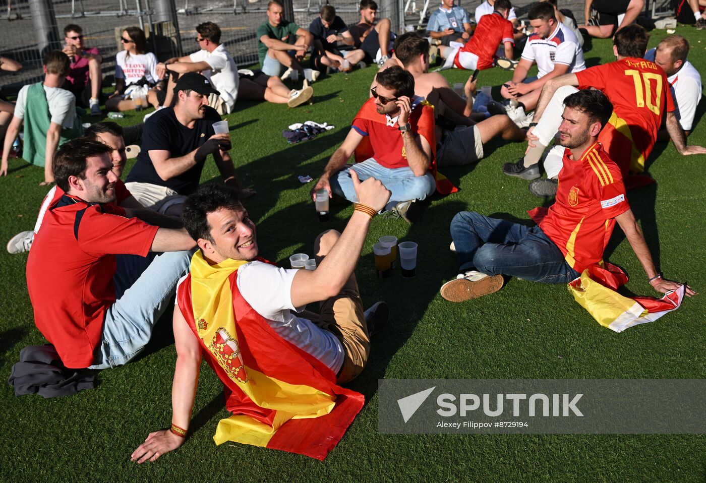 Germany Soccer Euro 2024 Spain - England Broadcast