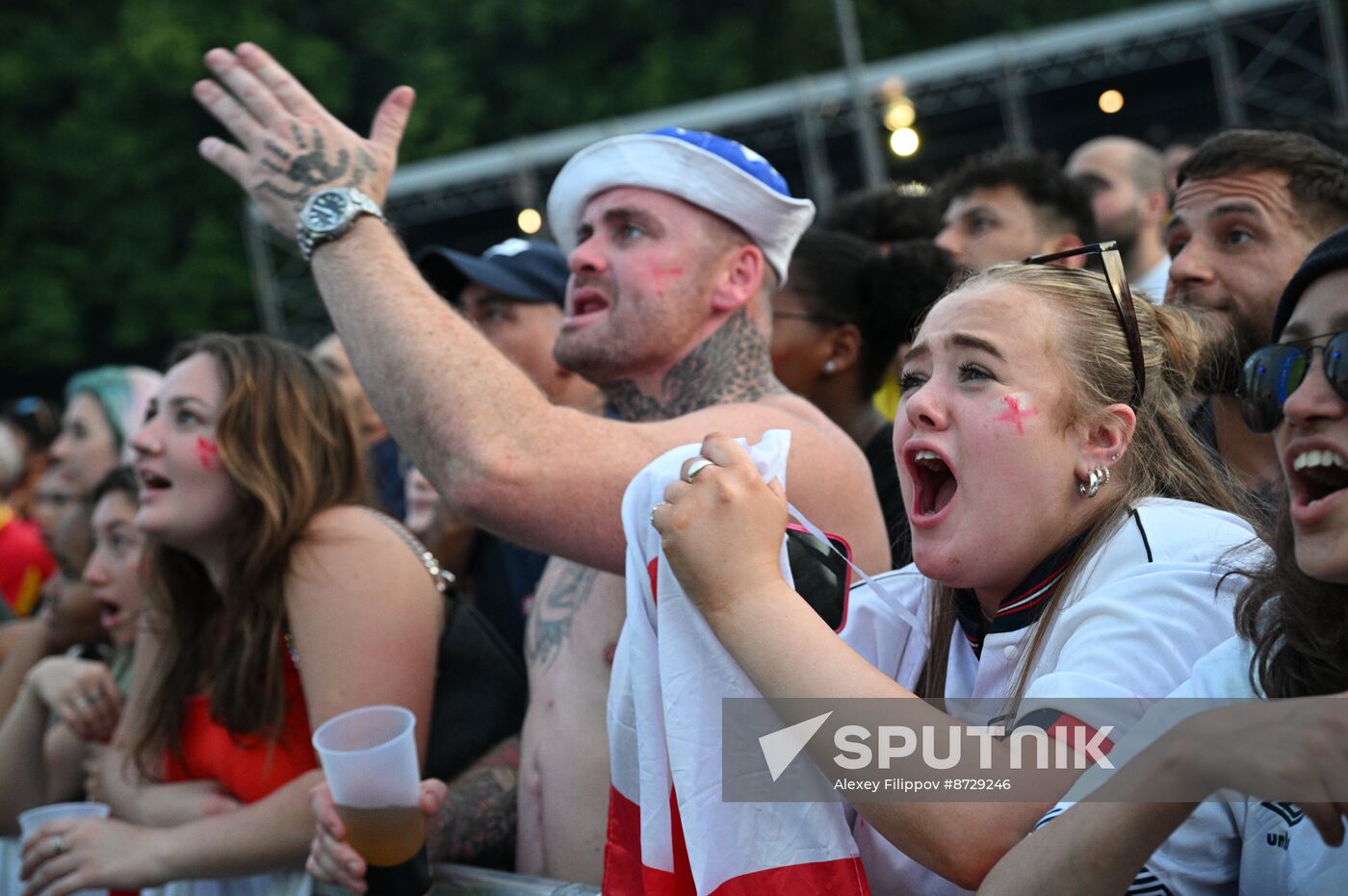 Germany Soccer Euro 2024 Spain - England Broadcast