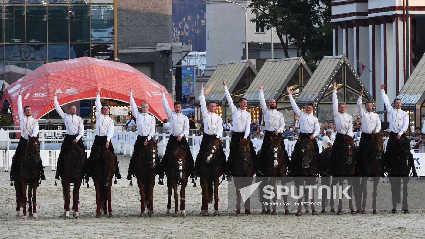 Russia Tent Pegging Competition