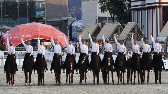 Russia Tent Pegging Competition