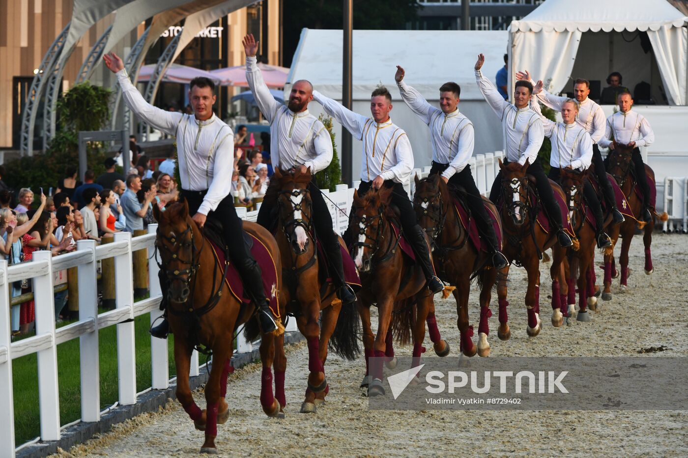 Russia Tent Pegging Competition