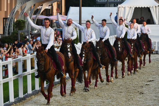 Russia Tent Pegging Competition