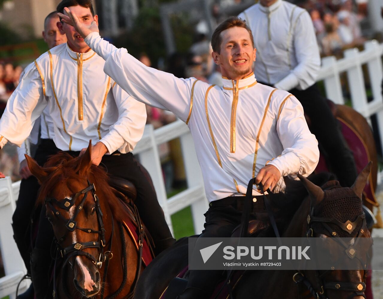 Russia Tent Pegging Competition