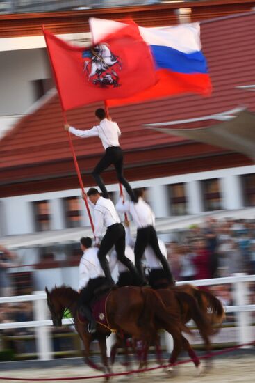 Russia Tent Pegging Competition