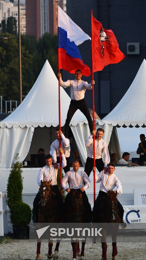 Russia Tent Pegging Competition