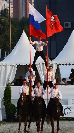 Russia Tent Pegging Competition