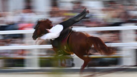 Russia Tent Pegging Competition