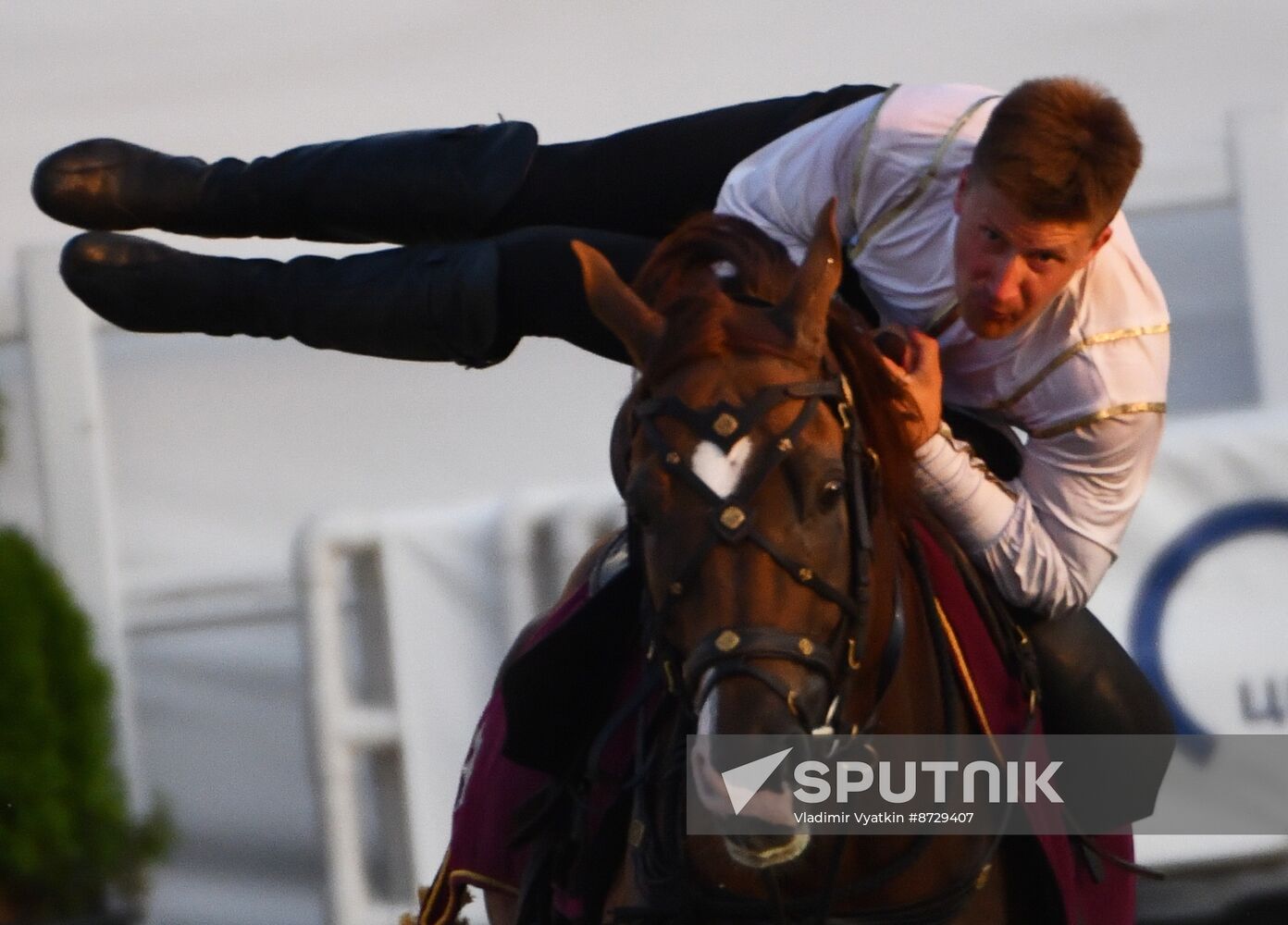 Russia Tent Pegging Competition