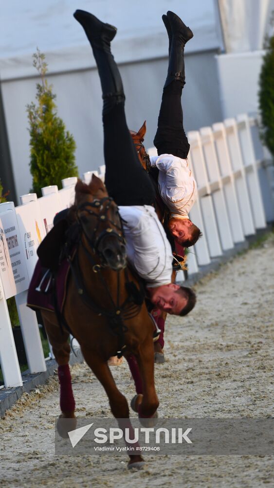 Russia Tent Pegging Competition