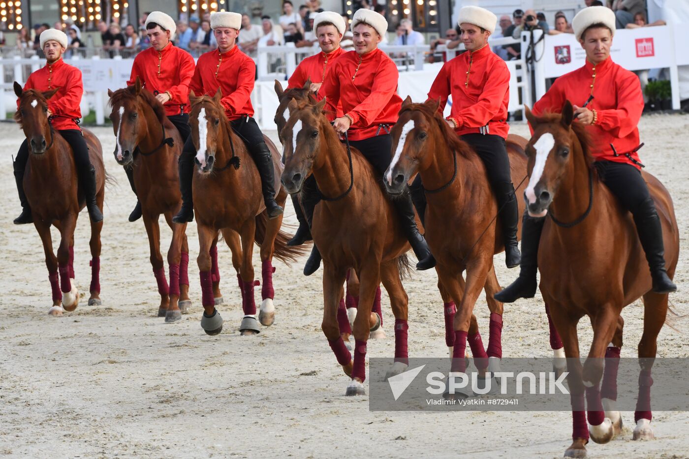 Russia Tent Pegging Competition