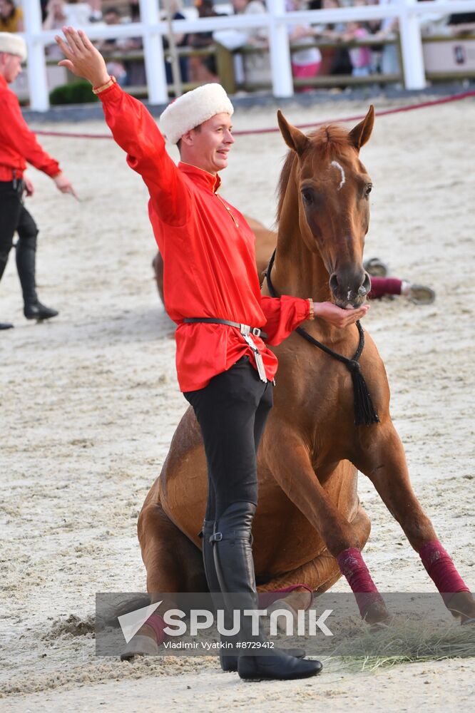 Russia Tent Pegging Competition