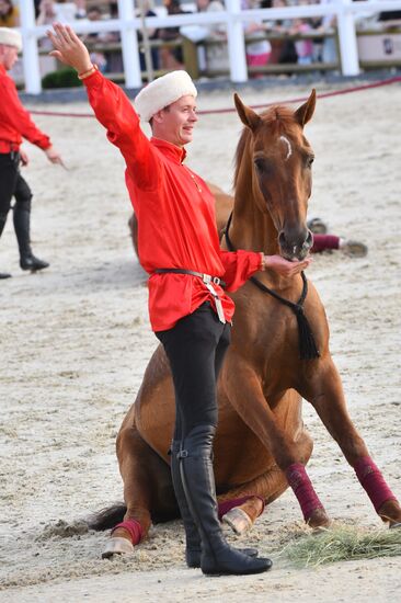 Russia Tent Pegging Competition