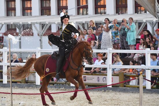 Russia Tent Pegging Competition