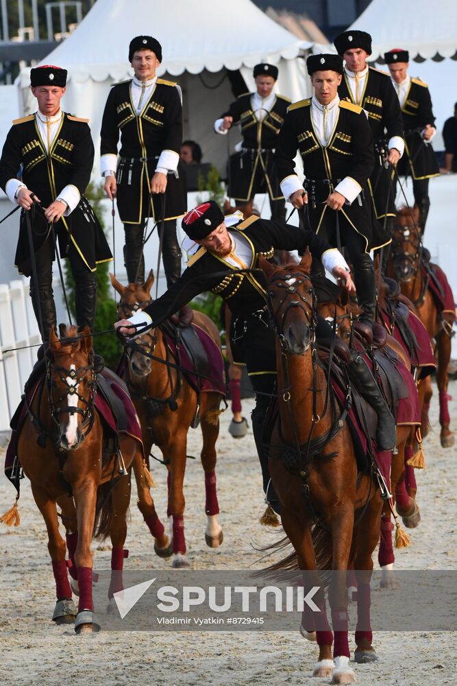 Russia Tent Pegging Competition