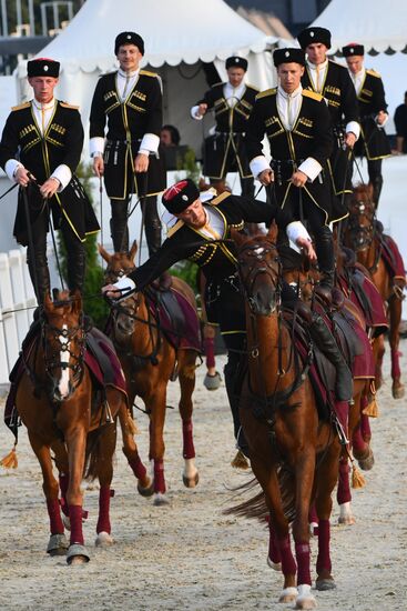 Russia Tent Pegging Competition