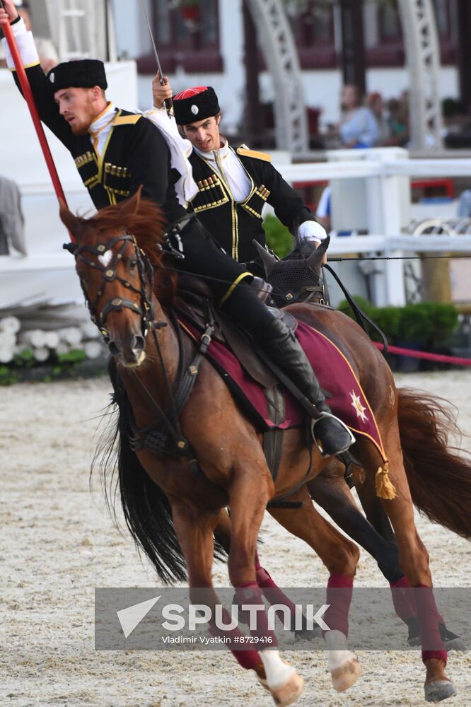 Russia Tent Pegging Competition