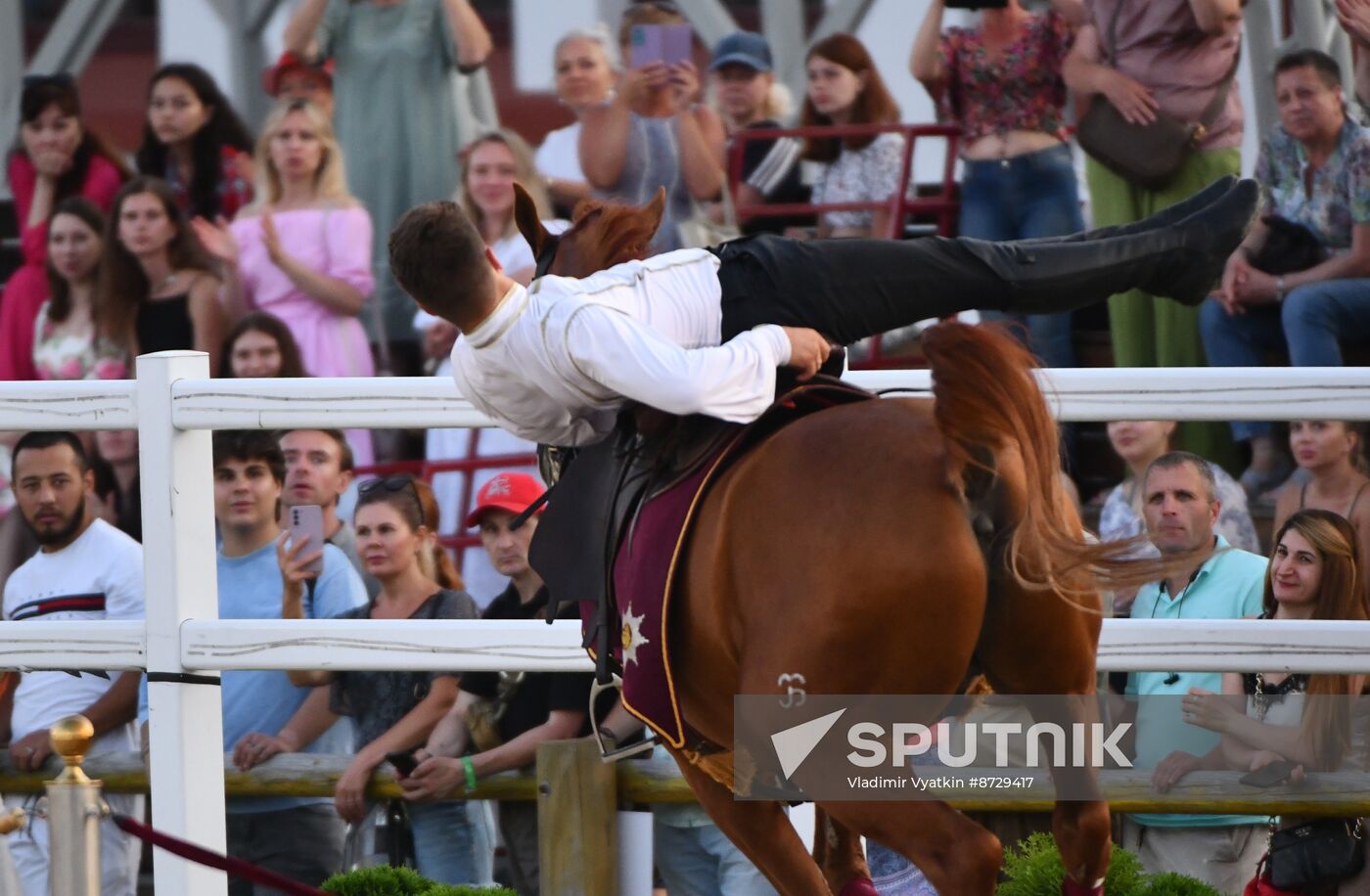 Russia Tent Pegging Competition