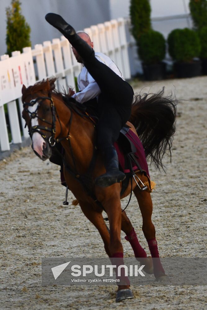 Russia Tent Pegging Competition