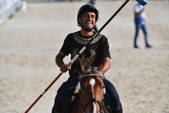 Russia Tent Pegging Competition