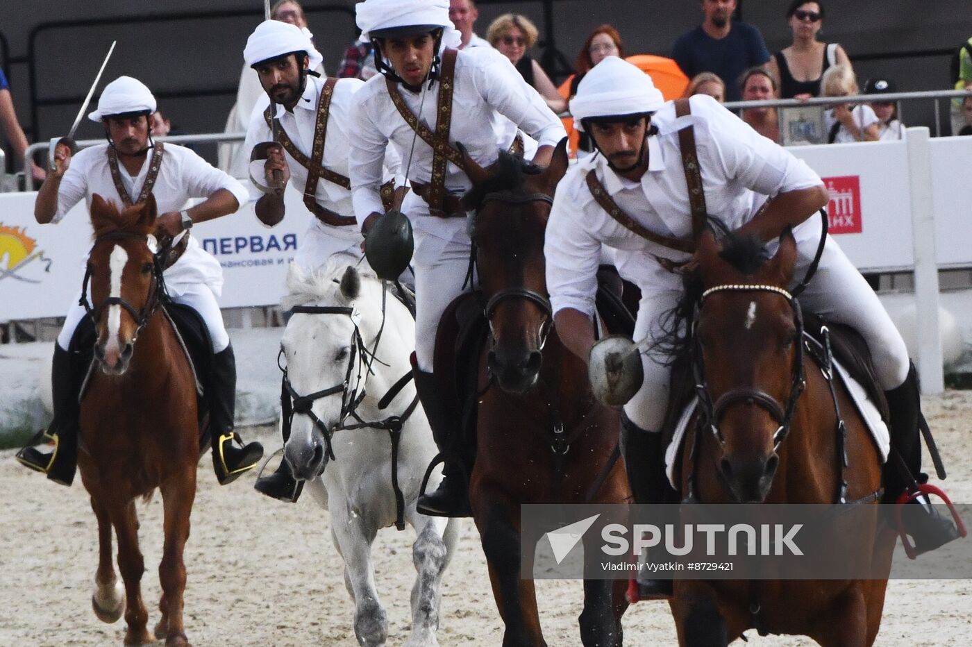 Russia Tent Pegging Competition