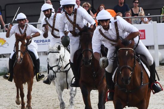 Russia Tent Pegging Competition