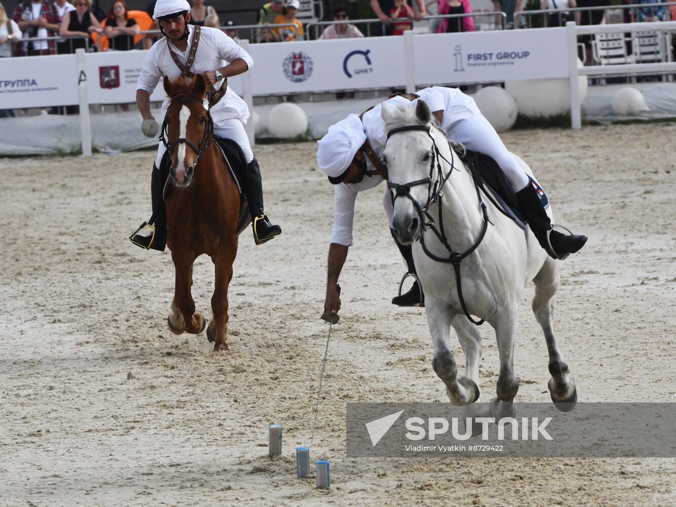 Russia Tent Pegging Competition