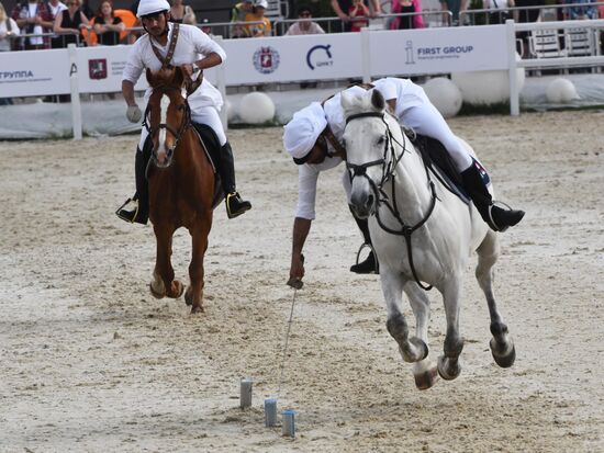 Russia Tent Pegging Competition