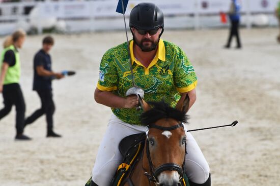 Russia Tent Pegging Competition