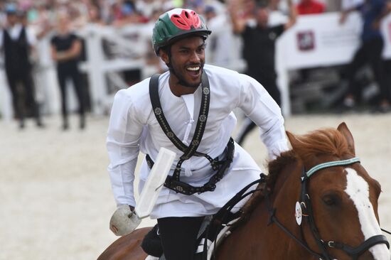 Russia Tent Pegging Competition