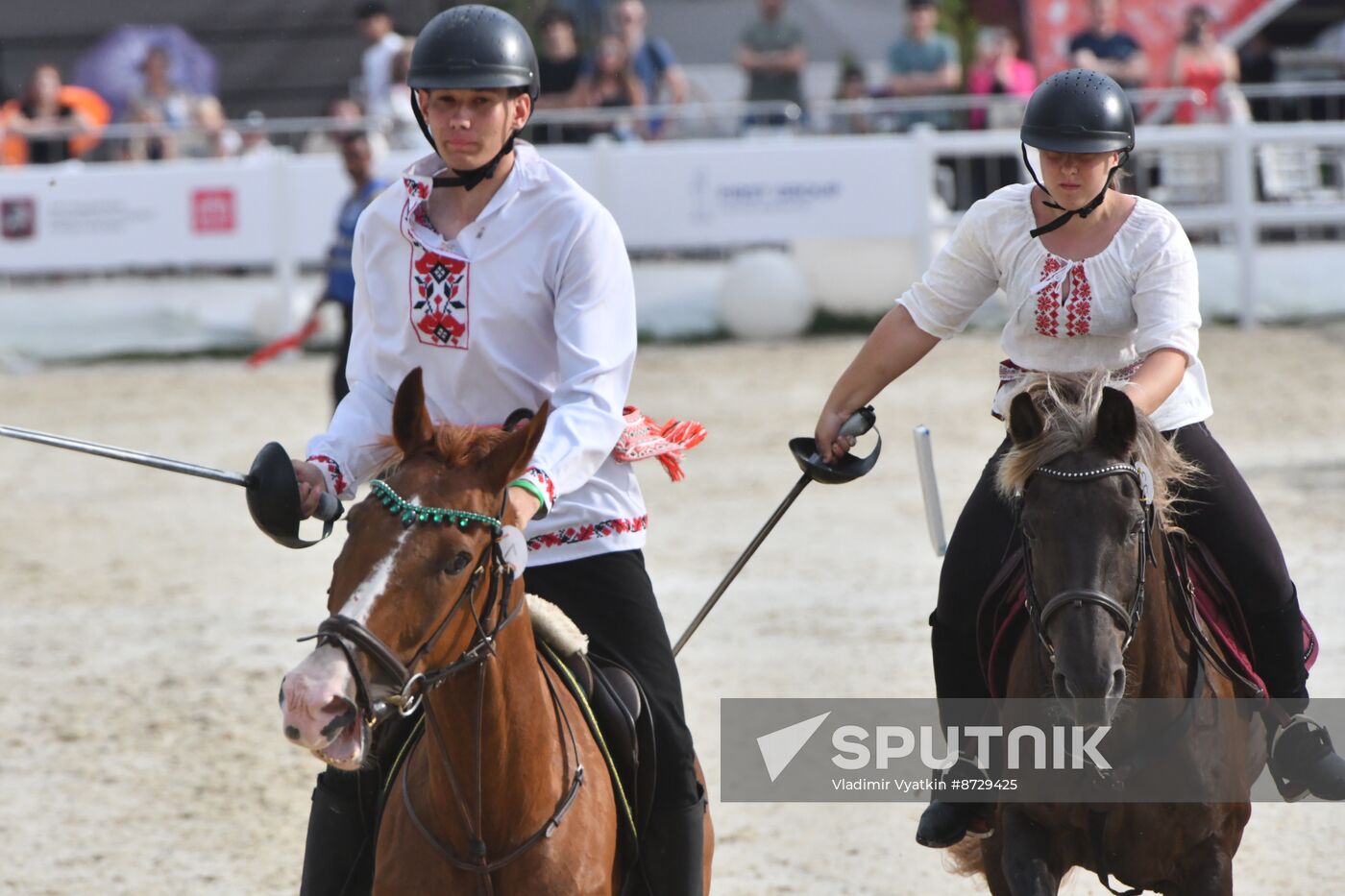 Russia Tent Pegging Competition