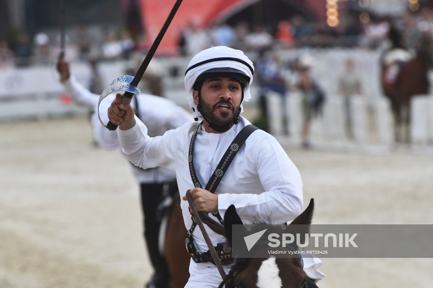 Russia Tent Pegging Competition