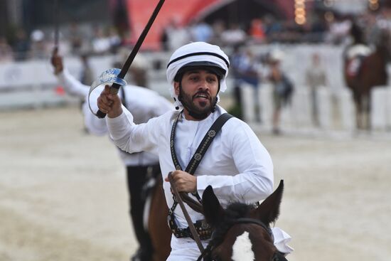 Russia Tent Pegging Competition