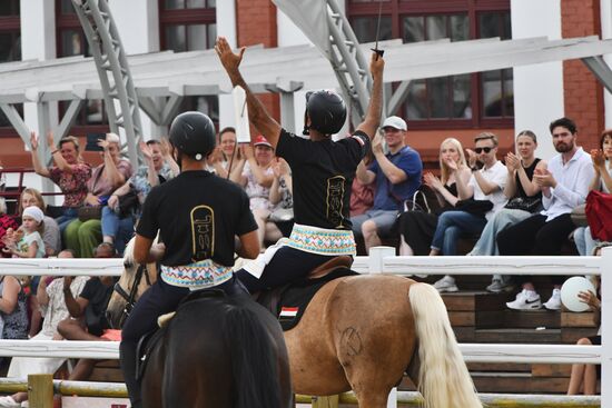 Russia Tent Pegging Competition