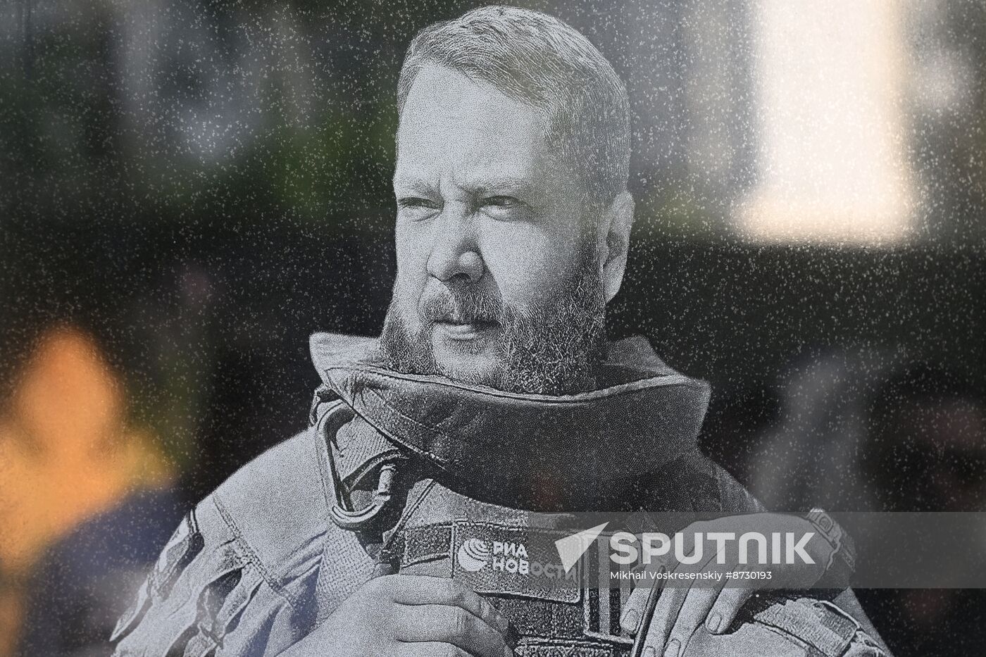 Russia Ukraine Military Operation Journalist Grave Monument