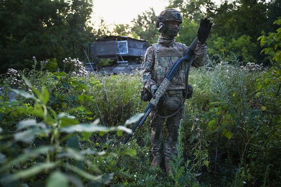 Russia Ukraine Military Operation Heavy Flamethrowers