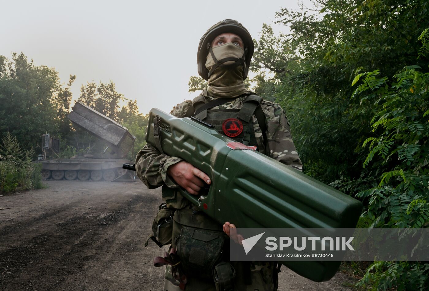 Russia Ukraine Military Operation Heavy Flamethrowers