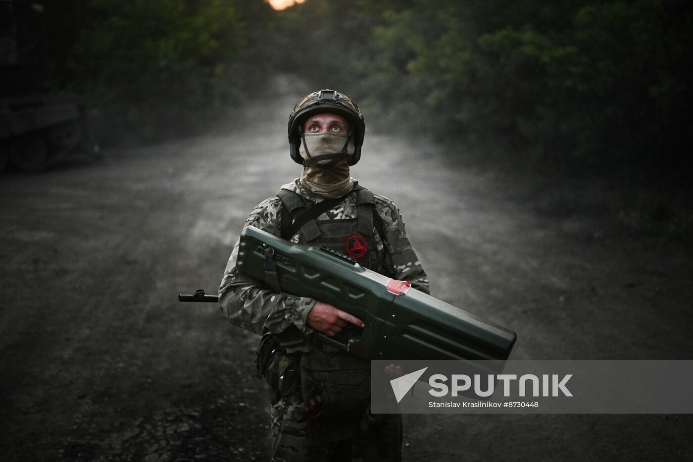 Russia Ukraine Military Operation Heavy Flamethrowers