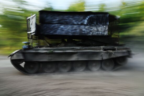 Russia Ukraine Military Operation Heavy Flamethrowers
