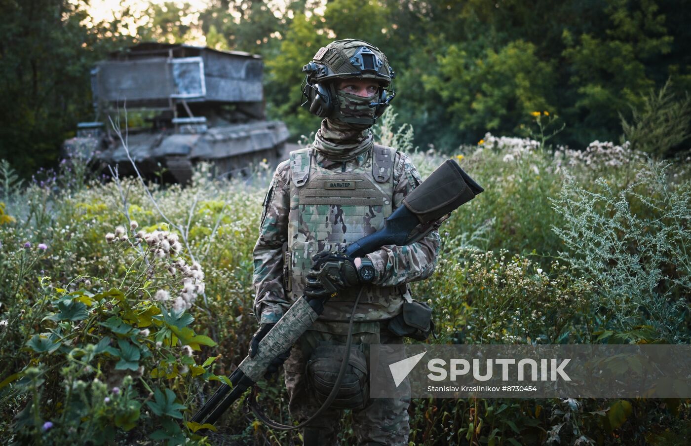 Russia Ukraine Military Operation Heavy Flamethrowers