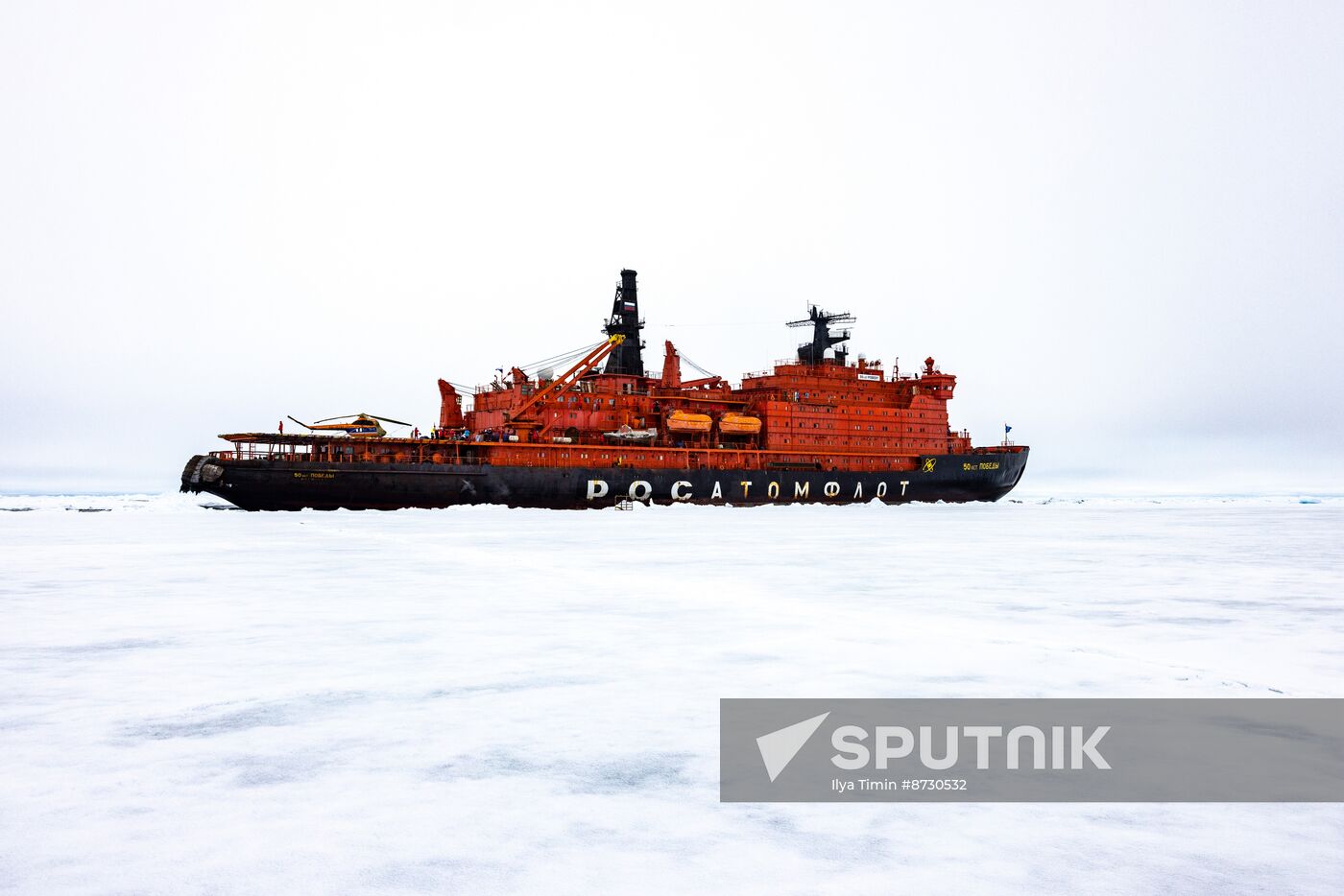 Russia North Pole Icebreaker Expedition