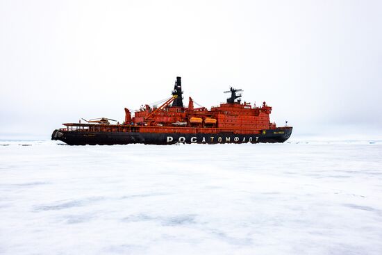 Russia North Pole Icebreaker Expedition